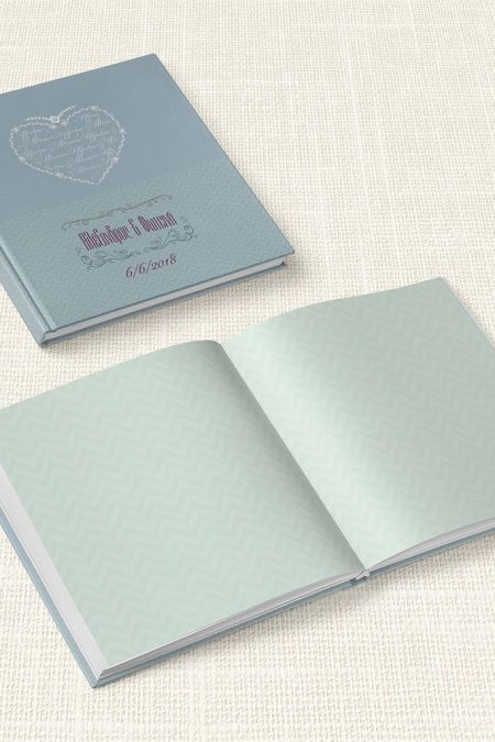 Βιβλίο Ευχών Γάμου MyMastoras® - Heart Name