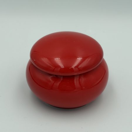 ΠΟΡΣΕΛΑΝΙΝΗ ΜΑΚΑΡΟΝ ΜΠΙΖΟΥΤΙΕΡΑ ΚΟΚΚΙΝΗ ΓΥΑΛΙΣΤΕΡΗ ΜΕΓΑΛΗ 6.2Χ4.5