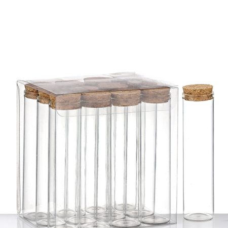 ΜΠΟΜΠΟΝΙΕΡΑ ΓΥΑΛΙΝΟΣ ΣΩΛΗΝΑΣ ΜΕ ΦΕΛΛΟ Φ3Χ12CM