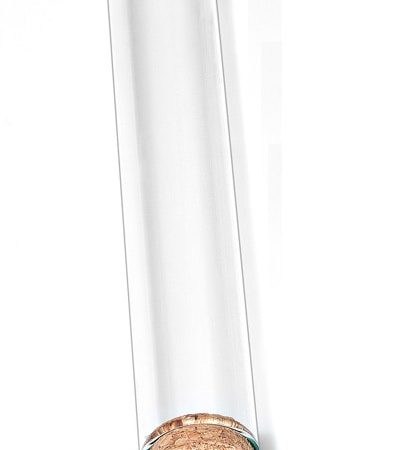 ΜΠΟΜΠΟΝΙΕΡΑ ΓΥΑΛΙΝΟΣ ΣΩΛΗΝΑΣ ΜΕ ΦΕΛΛΟ Φ2,5Χ18