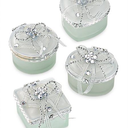 ΜΠΟΜΠΟΝΙΕΡΑ ΓΥΑΛΙΝΗ ΜΠΙΖΟΥΤΙΕΡΑ ΛΟΥΛΟΥΔΙ 4 ΣΧΕΔΙΩΝ 7Χ7Χ5