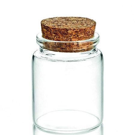 ΓΥΑΛΙΝΗ ΜΠΟΜΠΟΝΙΕΡΑ ΒΑΖΑΚΙ ΜΕ ΦΕΛΛΟ 80ml Φ4,5Χ6Υ