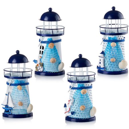 ΜΠΟΜΠΟΝΙΕΡΑ ΜΕΤΑΛΛΙΚΟ ΚΗΡΟΠΗΓΙΟ ΦΑΡΟΣ 4 ΣΧΕΔΙΩΝ 7X14CM