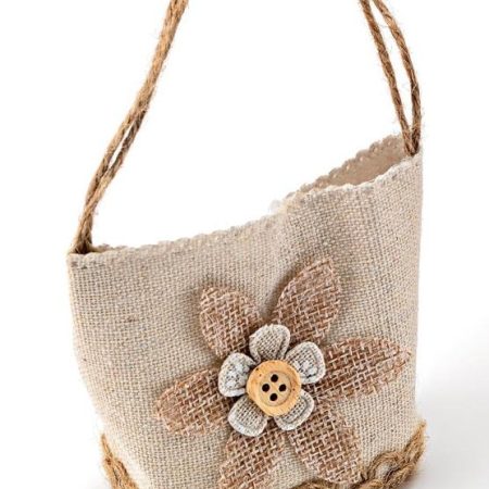 ΜΠΟΜΠΟΝΙΕΡΑ ΥΦΑΣΜΑΤΙΝΟ ΤΣΑΝΤΑΚΙ ΕΚΡΟΥ 6Χ5Χ7