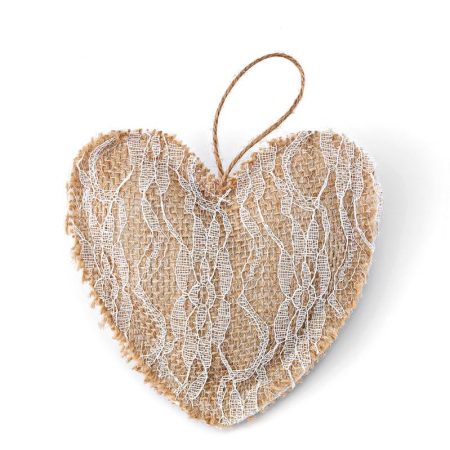 ΜΠΟΜΠΟΝΙΕΡΑ ΥΦΑΣΜΑΤΙΝΗ ΚΑΡΔΙΑ ΔΑΝΤΕΛΑ 13Χ13Υ