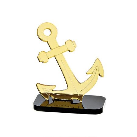 ΜΠΟΜΠΟΝΙΕΡΑ PLEXIGLASS ΜΕ ΜΑΥΡΗ ΒΑΣΗ ΑΓΚΥΡΑ 6,5Χ8