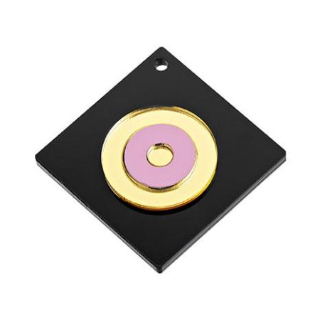 ΜΠΟΜΠΟΝΙΕΡΑ PLEXIGLASS ΜΕ ΤΕΤΡΑΓΩΝΗ ΜΑΥΡΗ ΒΑΣΗ ΜΑΤΙ 5,5Χ5,5