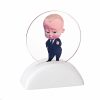 ΜΠΟΜΠΟΝΙΕΡΑ ΚΕΡΑΜΙΚΟ ΒΡΑΧΑΚΙ ΜΕ PLEXI BOSS BABY 6.5X8.5CM