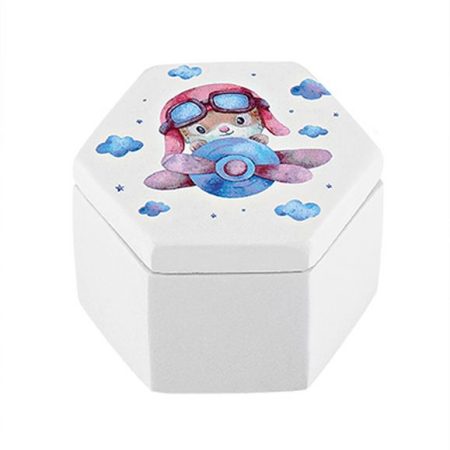 ΜΠΟΜΠΟΝΙΕΡΑ ΚΕΡΑΜΙΚΗ ΜΠΙΖΟΥΤΙΕΡΑ ΠΟΛΥΓΩΝΗ ΑΡΚΟΥΔΑΚΙ ΠΙΛΟΤΟΣ 6.6X5CM