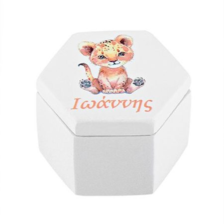 ΜΠΟΜΠΟΝΙΕΡΑ ΚΕΡΑΜΙΚΗ ΜΠΙΖΟΥΤΙΕΡΑ ΠΟΛΥΓΩΝΗ ΛΙΟΝΤΑΡΑΚΙ 6.6X5CM