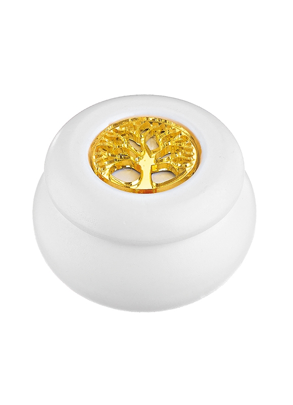 ΜΠΟΜΠΟΝΙΕΡΑ ΚΕΡΑΜΙΚΗ ΜΠΙΖΟΥΤΙΕΡΑ ΔΕΝΤΡΟ ΤΗΣ ΖΩΗΣ Φ6.5x4.2cm