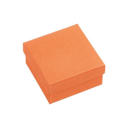 ΜΠΟΜΠΟΝΙΕΡΑ PAPER BOX ΚΟΥΤΙ ΠΟΡΤΟΚΑΛΙ 7.5Χ7.5Χ4