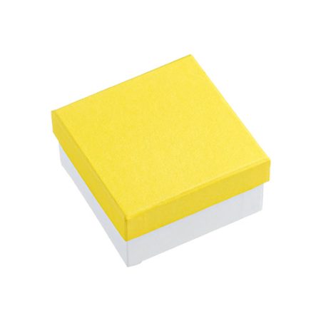 ΜΠΟΜΠΟΝΙΕΡΑ PAPER BOX ΚΟΥΤΙ ΚΙΤΡΙΝΟ 7.5Χ7.5Χ4