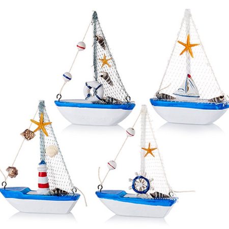 ΜΠΟΜΠΟΝΙΕΡΑ ΚΑΡΑΒΑΚΙ ΞΥΛΙΝΟ ΜΕ ΔΙΧΤΥ 4 ΣΧΕΔΙΩΝ 11X15CM