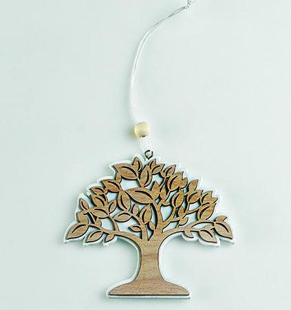 ΜΠΟΜΠΟΝΙΕΡΑ ΔΕΝΤΡΟ ΖΩΗΣ ΞΥΛΙΝΟ ΚΡΕΜΑΣΤΟ 10Χ9Υ