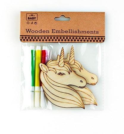 ΜΠΟΜΠΟΝΙΕΡΑ ΞΥΛΙΝΟΣ ΜΟΝΟΚΕΡΟΣ ''COLOR ME'' ΜΕ ΜΑΡΚΑΔΟΡΟΥΣ 6Χ9Υ