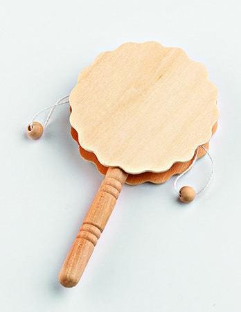 ΜΠΟΜΠΟΝΙΕΡΑ ΞΥΛΙΝΟ ΤΥΜΠΑΝΟ ΜΕ ΚΥΜΑΤΟΕΙΔΕΣ ΤΕΛΕΙΩΜΑ Φ8,5Χ16Υ