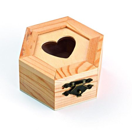 ΜΠΟΜΠΟΝΙΕΡΑ ΞΥΛΙΝΗ ΜΠΙΖΟΥΤΙΕΡΑ ΟΡΕΝ WINDOW ΚΑΡΔΙΑ ΕΞΑΓΩΝΗ 7Χ7Χ4Υ