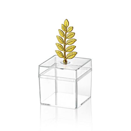 ΜΠΟΜΠΟΝΙΕΡΑ ΚΟΥΤΑΚΙ ΤΕΤΡΑΓΩΝΟ PVC ΜΕ ΚΛΑΔΙ ΕΛΙΑΣ 5X5X5CM