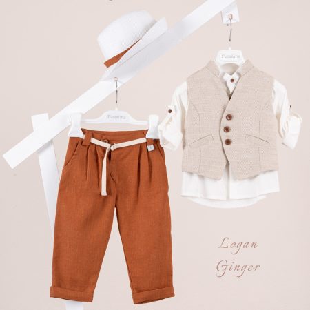 Κοστούμι  Piccolino Logan σε χρώμα Ginger