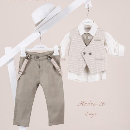Κοστούμι  Piccolino Andre-26 σε χρώμα Sage
