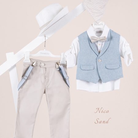 Κοστούμι  Piccolino Nico σε χρώμα Sand