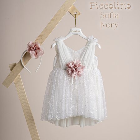 Βαπτιστικό φόρεμα Piccolino Sofia Ivory