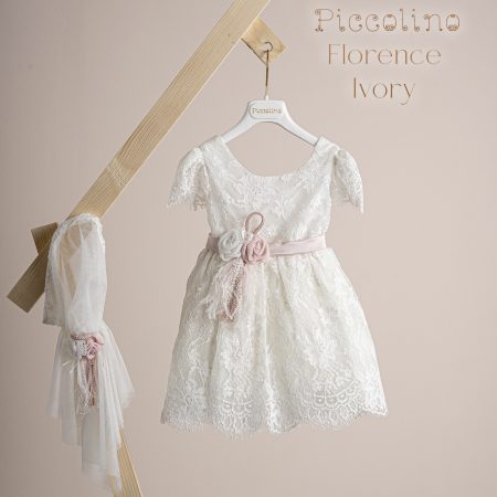 Βαπτιστικό φόρεμα Piccolino Florence Ivory
