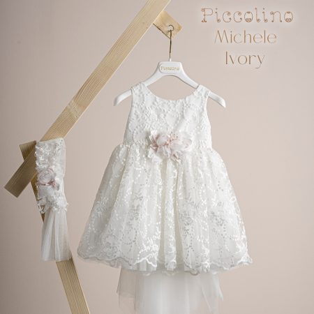 Βαπτιστικό φόρεμα Piccolino Michele Ivory
