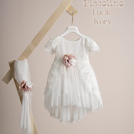 Βαπτιστικό φόρεμα Piccolino Lucile Ivory