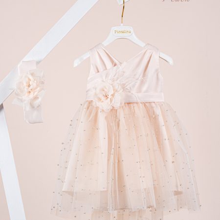 Βαπτιστικό φόρεμα Piccolino Zoe Peach