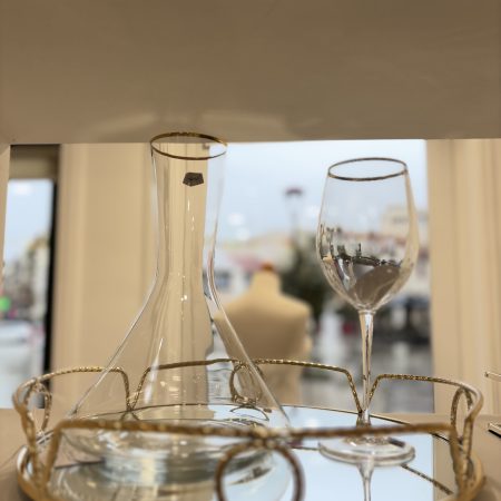 Σετ Δισκος - Καραφα -Ποτηρι