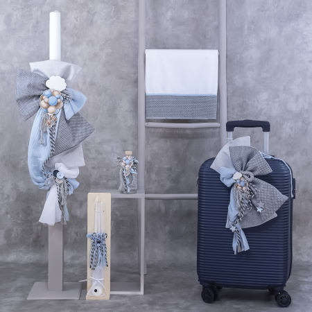 Σετ βάπτισης για αγόρι LOUKIA