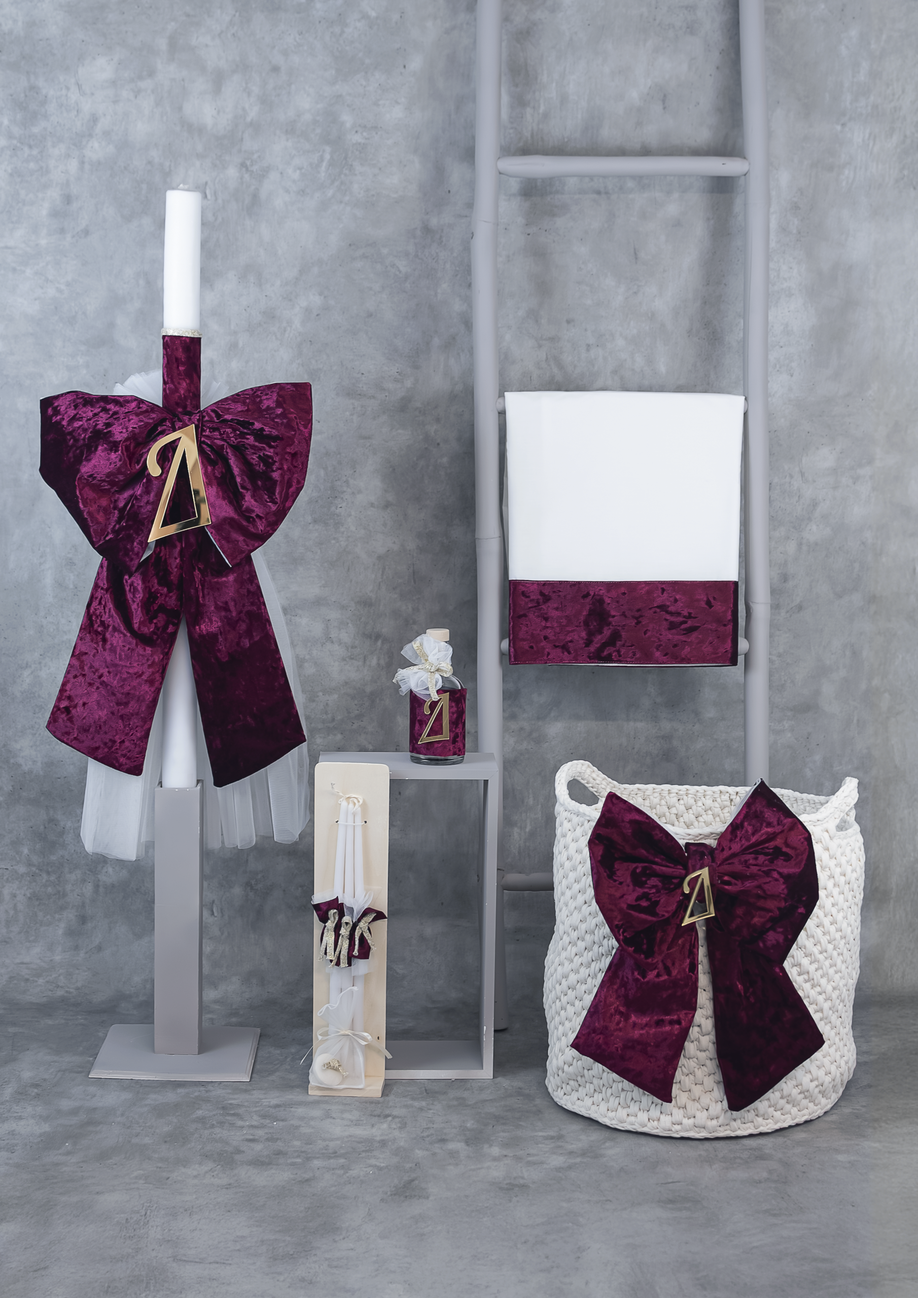 Σετ βάπτισης για κορίτσι LOUKIA